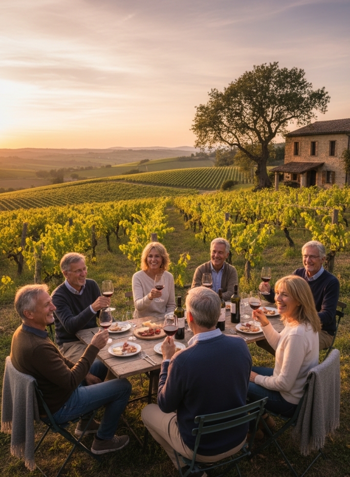image of vineyard landscape
